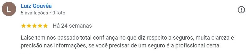 Comentário de Cliente